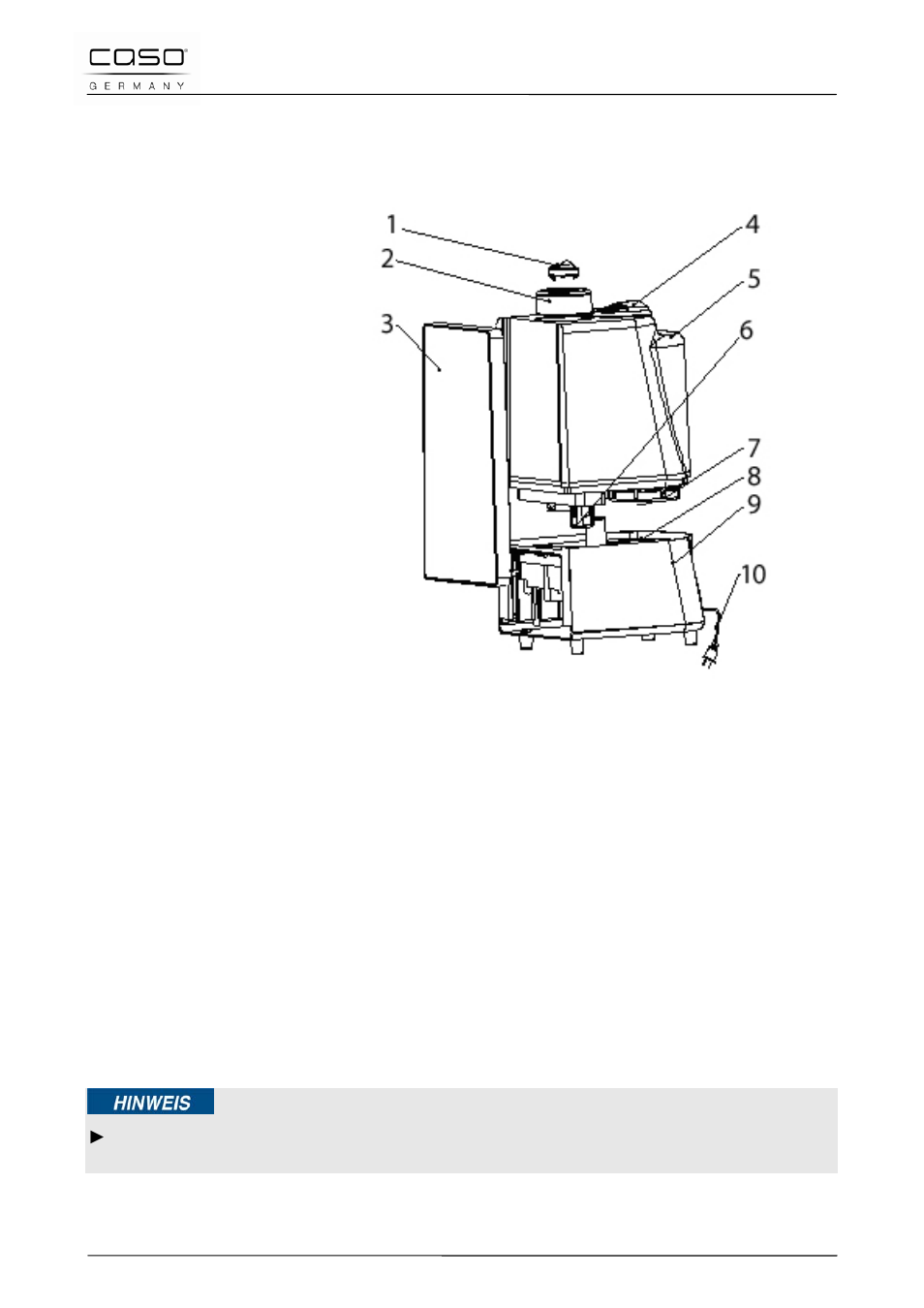 14 design and function, 1 complete overview, 2 safety equipment | CASO Germany AirVital User Manual | Page 31 / 97