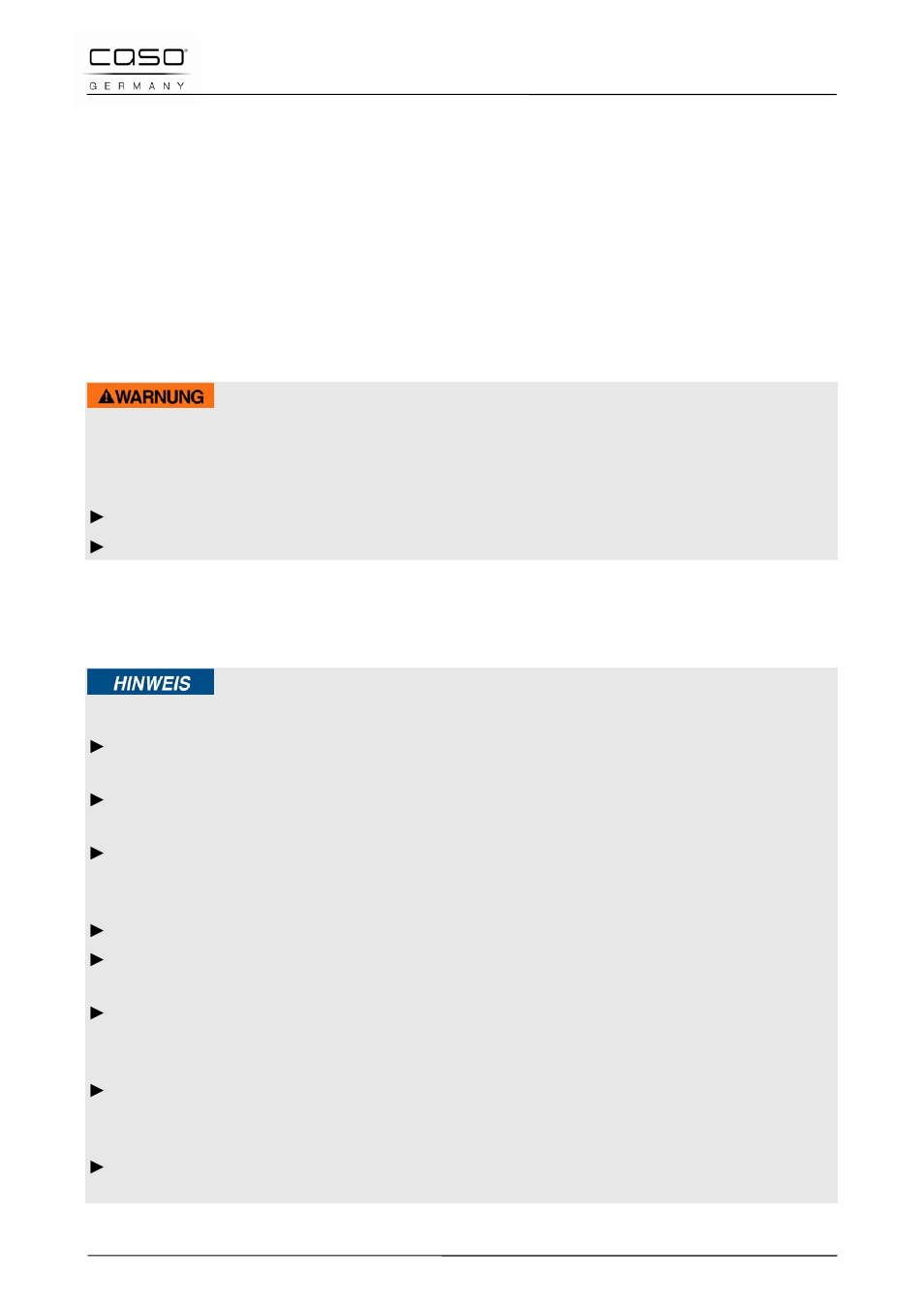 32 sicurezza, 1 utilizzo conforme alle disposizioni, 2 indicazioni generali di sicurezza | Avviso, Indicazione | CASO Germany AirVital User Manual | Page 56 / 97