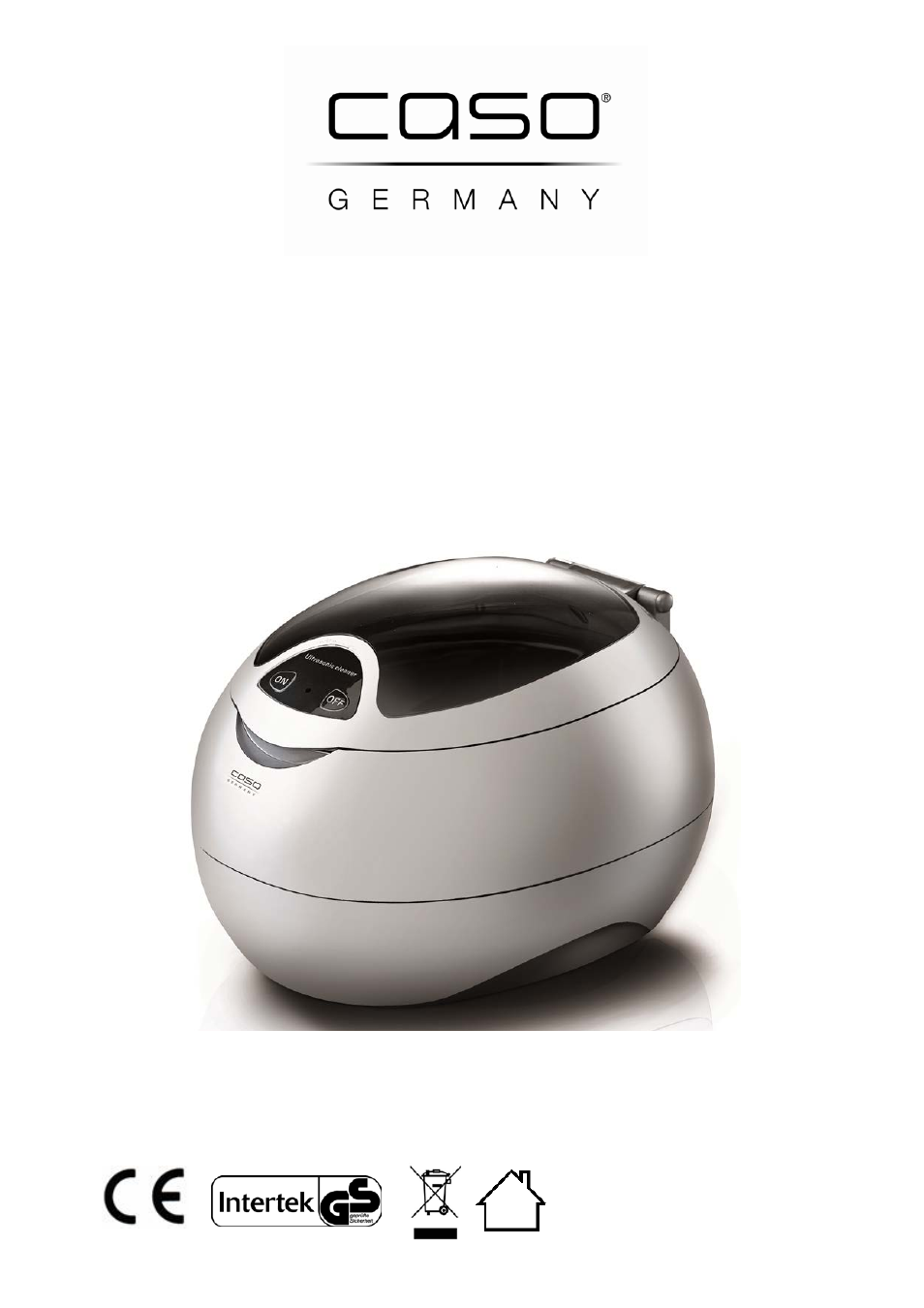CASO Germany UltraSonicClean Disc User Manual | 96 pages