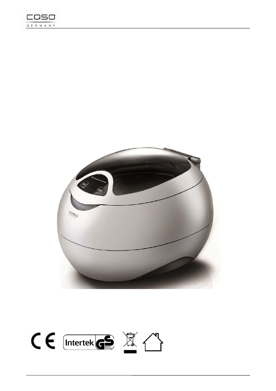 Originele gebruiksaanwijzing | CASO Germany UltraSonicClean Disc User Manual | Page 81 / 96