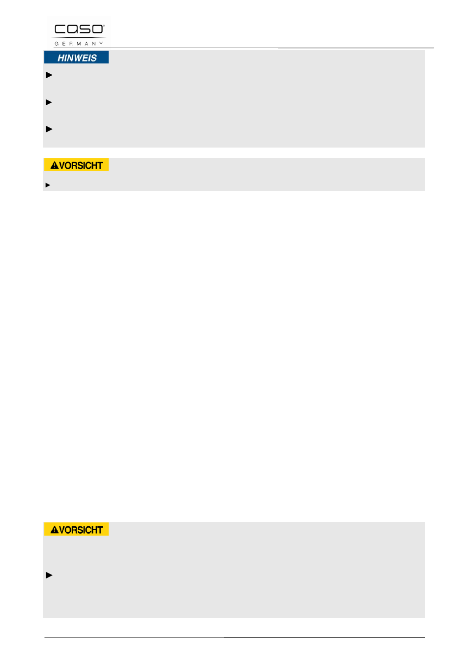 1 utilisation d’accessoires supplémentaires, 24 nettoyage et entretien, 1 consignes de sécurité | Remarque, Prudence | CASO Germany UltraSonicClean User Manual | Page 42 / 84