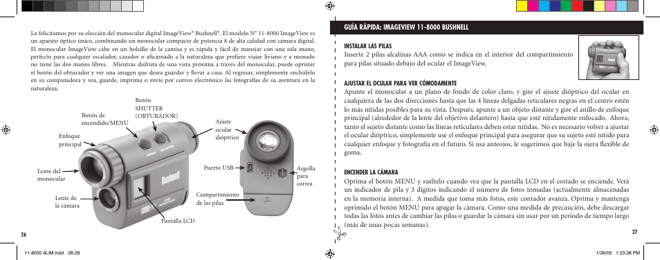 Bushnell IMAGEVIEW Nov-00 User Manual | Page 15 / 39
