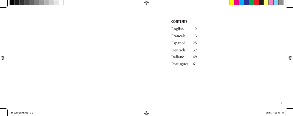 Bushnell IMAGEVIEW Nov-00 User Manual | Page 2 / 39