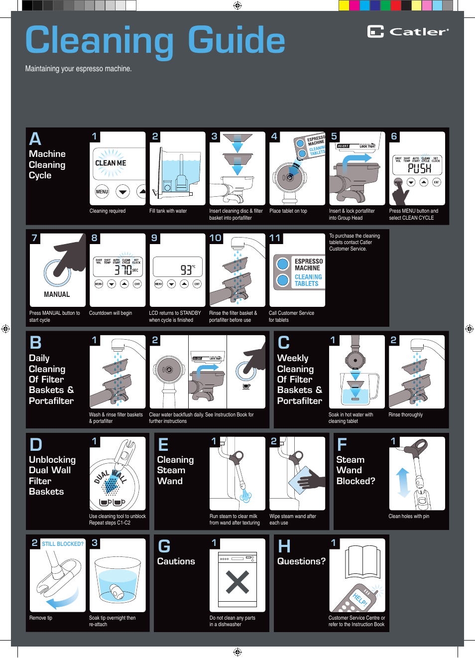 Cleaning guide | Catler ES 9010 User Manual | Page 2 / 2
