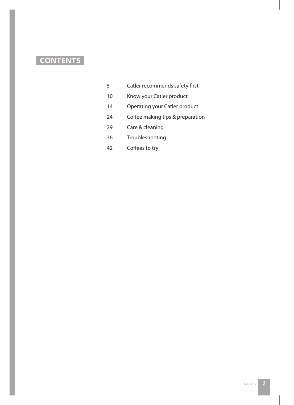 Catler ES 8013 User Manual | Page 3 / 48