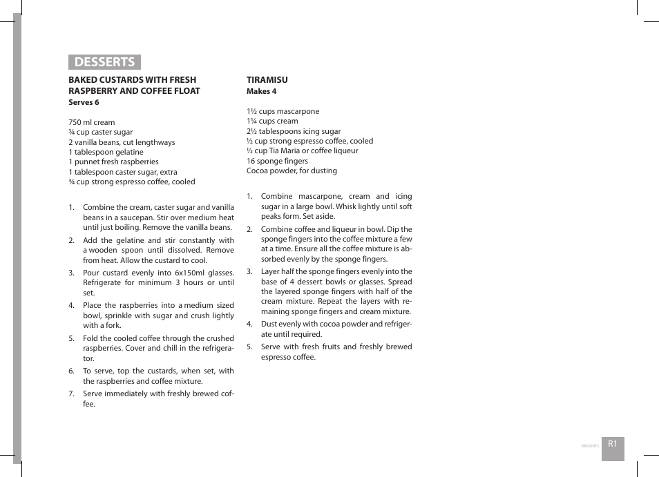 Desserts | Catler ES 8012 User Manual | Page 51 / 56