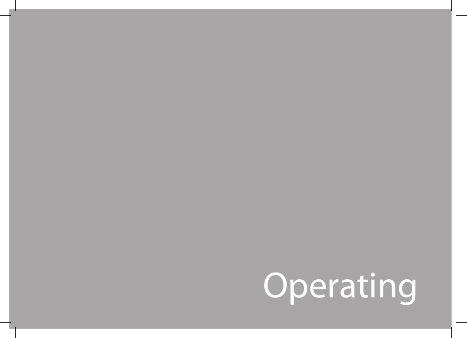 Operating | Catler ES 8010 User Manual | Page 12 / 40