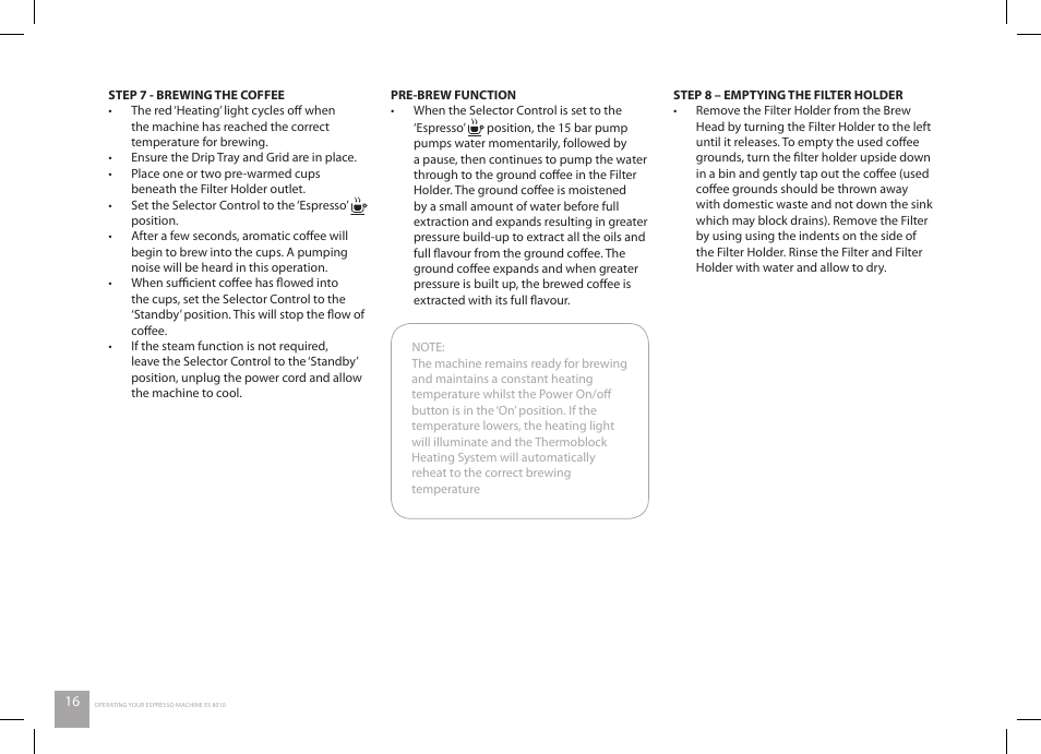 Catler ES 8010 User Manual | Page 16 / 40