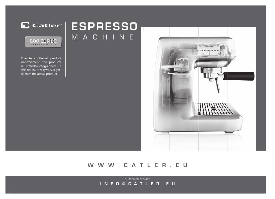 Espresso | Catler ES 8010 User Manual | Page 40 / 40