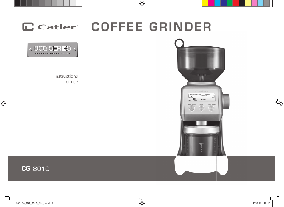 Catler CG 8010 User Manual | 20 pages