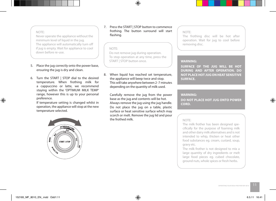 Catler MF 8010 User Manual | Page 11 / 20