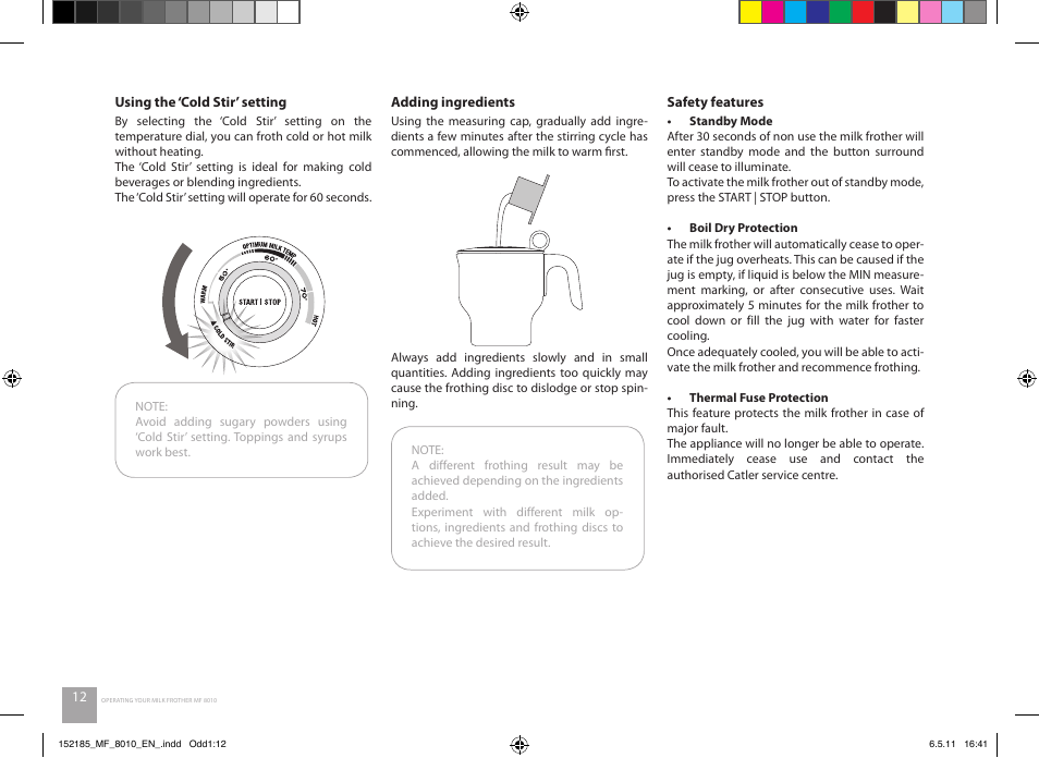 Catler MF 8010 User Manual | Page 12 / 20