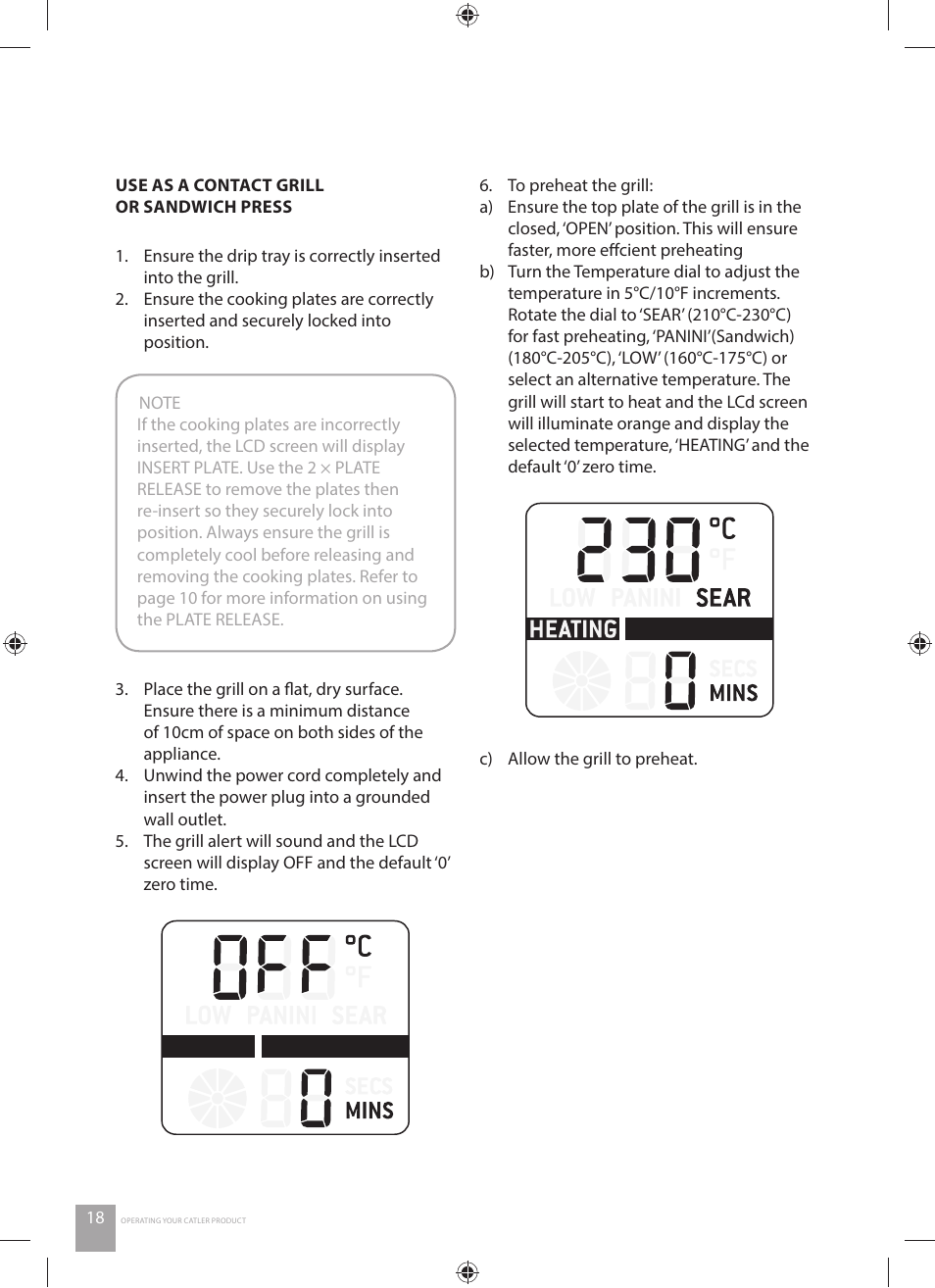 Catler GR 8030 User Manual | Page 18 / 40