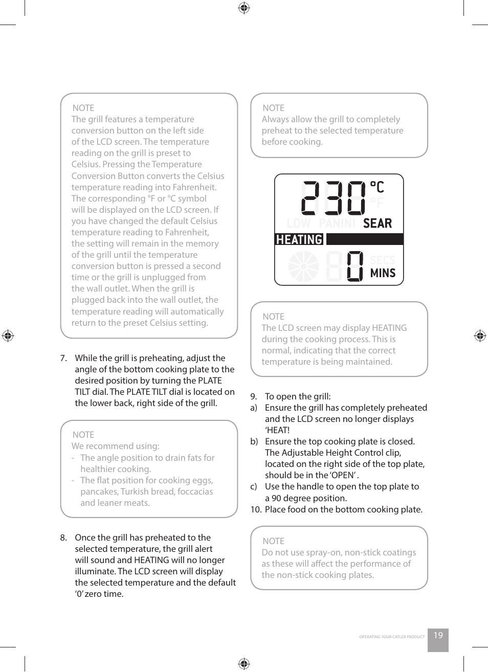 Catler GR 8030 User Manual | Page 19 / 40