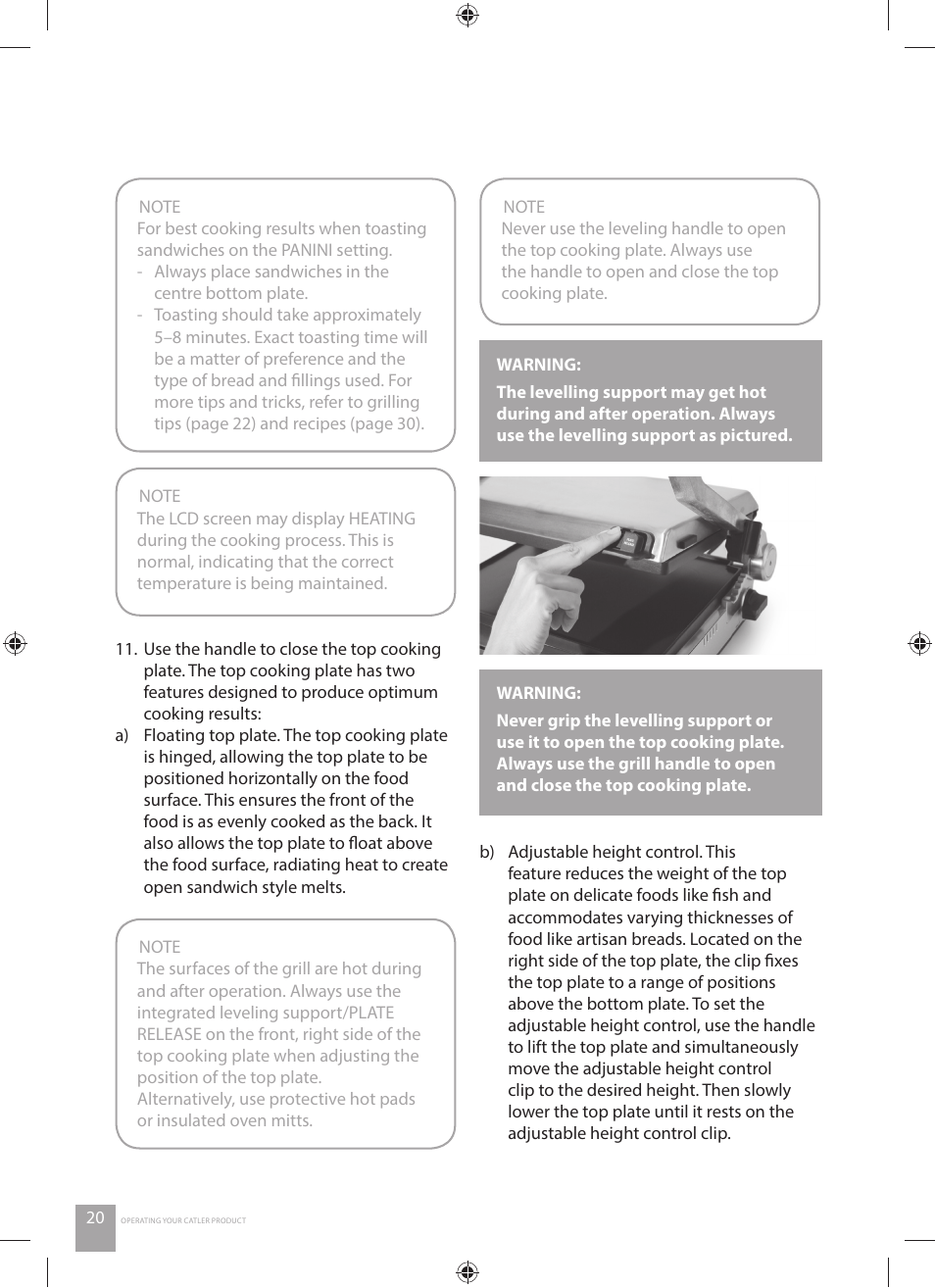 Catler GR 8030 User Manual | Page 20 / 40