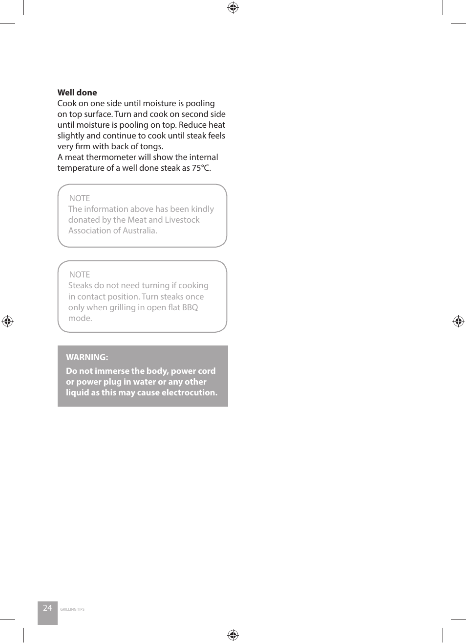 Catler GR 8030 User Manual | Page 24 / 40