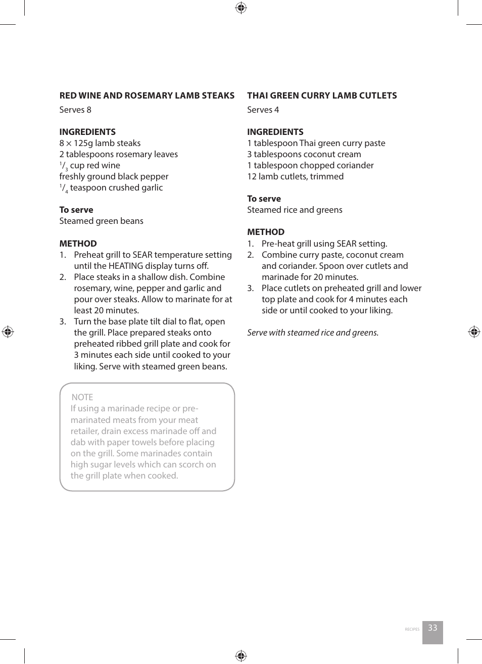 Catler GR 8030 User Manual | Page 33 / 40