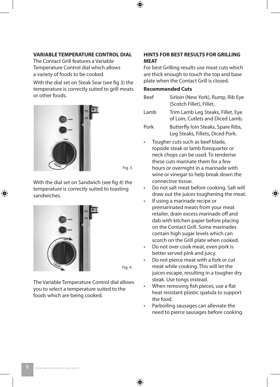 Catler GR 4011 User Manual | Page 10 / 24