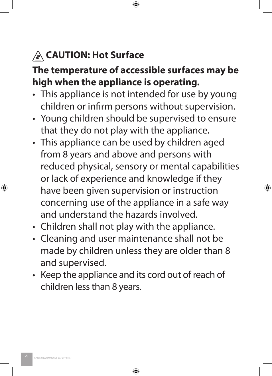 Catler GR 4011 User Manual | Page 6 / 24