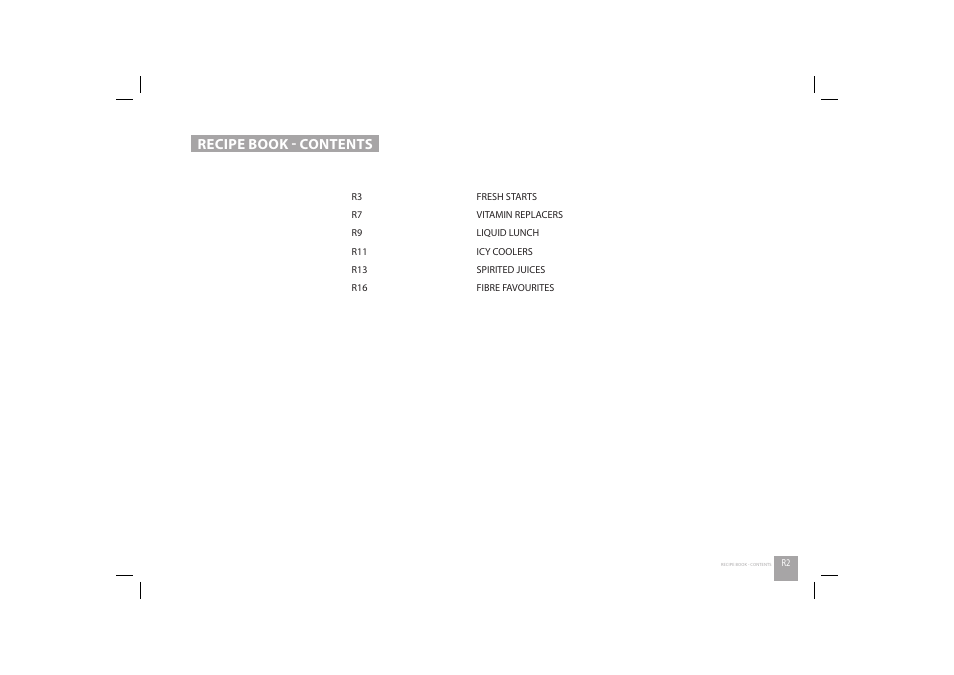 Recipe book - contents | Catler JE 8010 User Manual | Page 27 / 44