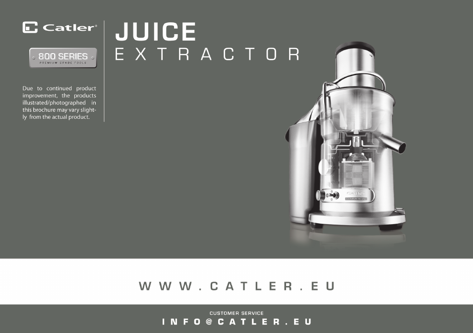 Catler JE 8010 User Manual | Page 44 / 44