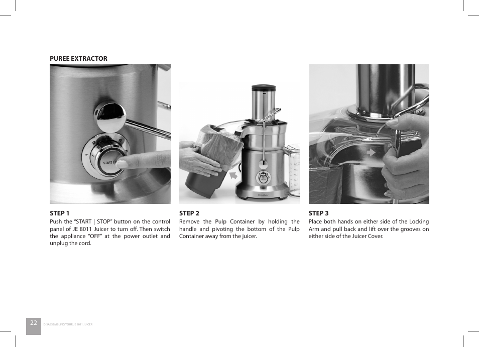 Catler JE 8011 User Manual | Page 22 / 52