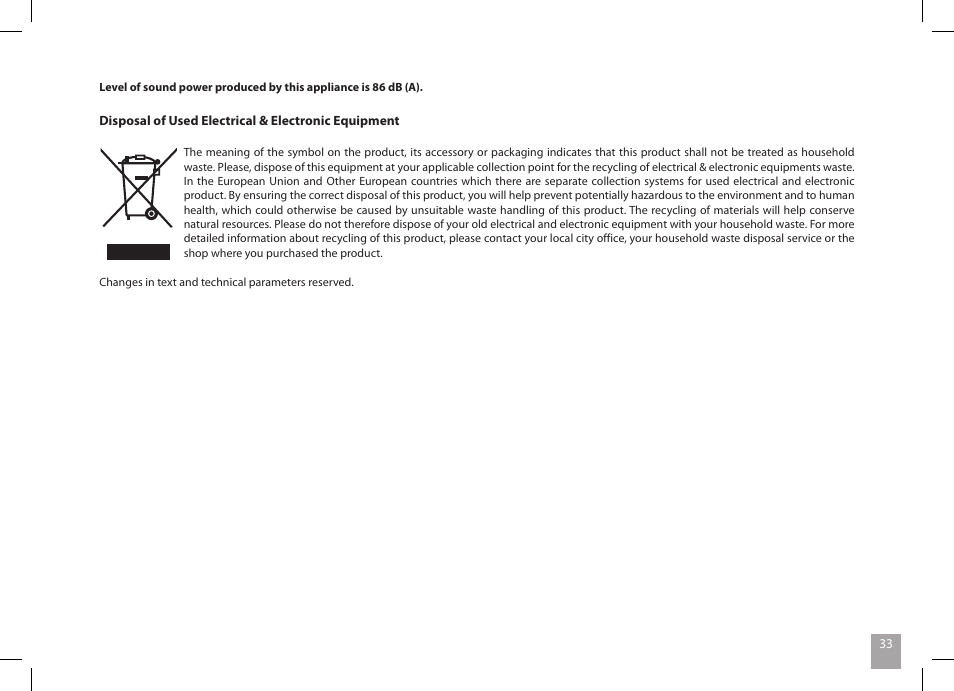 Catler JE 8011 User Manual | Page 33 / 52