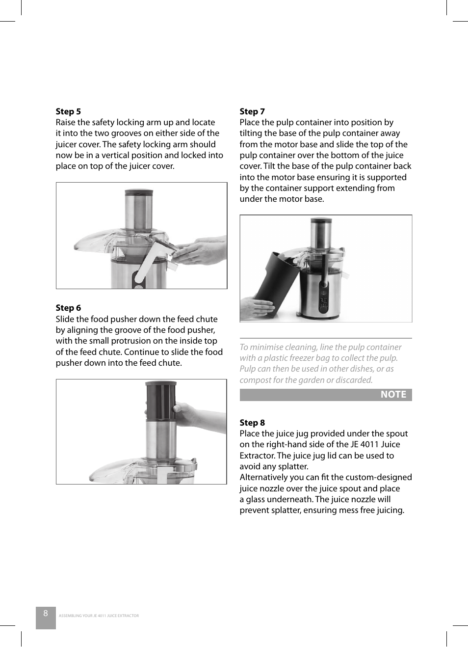 Catler JE 4011 User Manual | Page 10 / 40