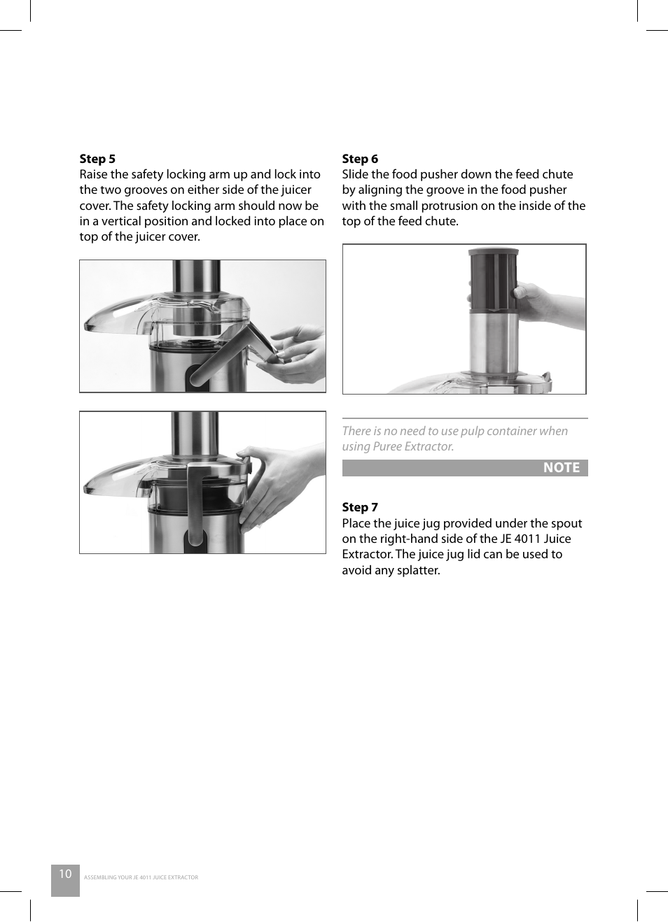 Catler JE 4011 User Manual | Page 12 / 40