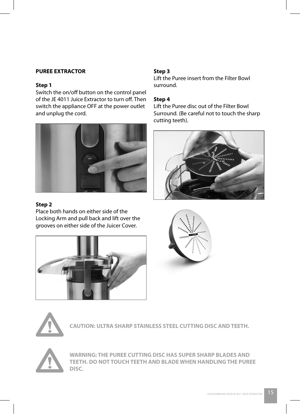 Catler JE 4011 User Manual | Page 17 / 40