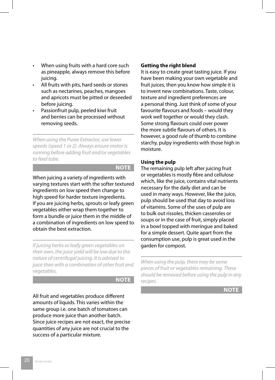 Catler JE 4011 User Manual | Page 22 / 40