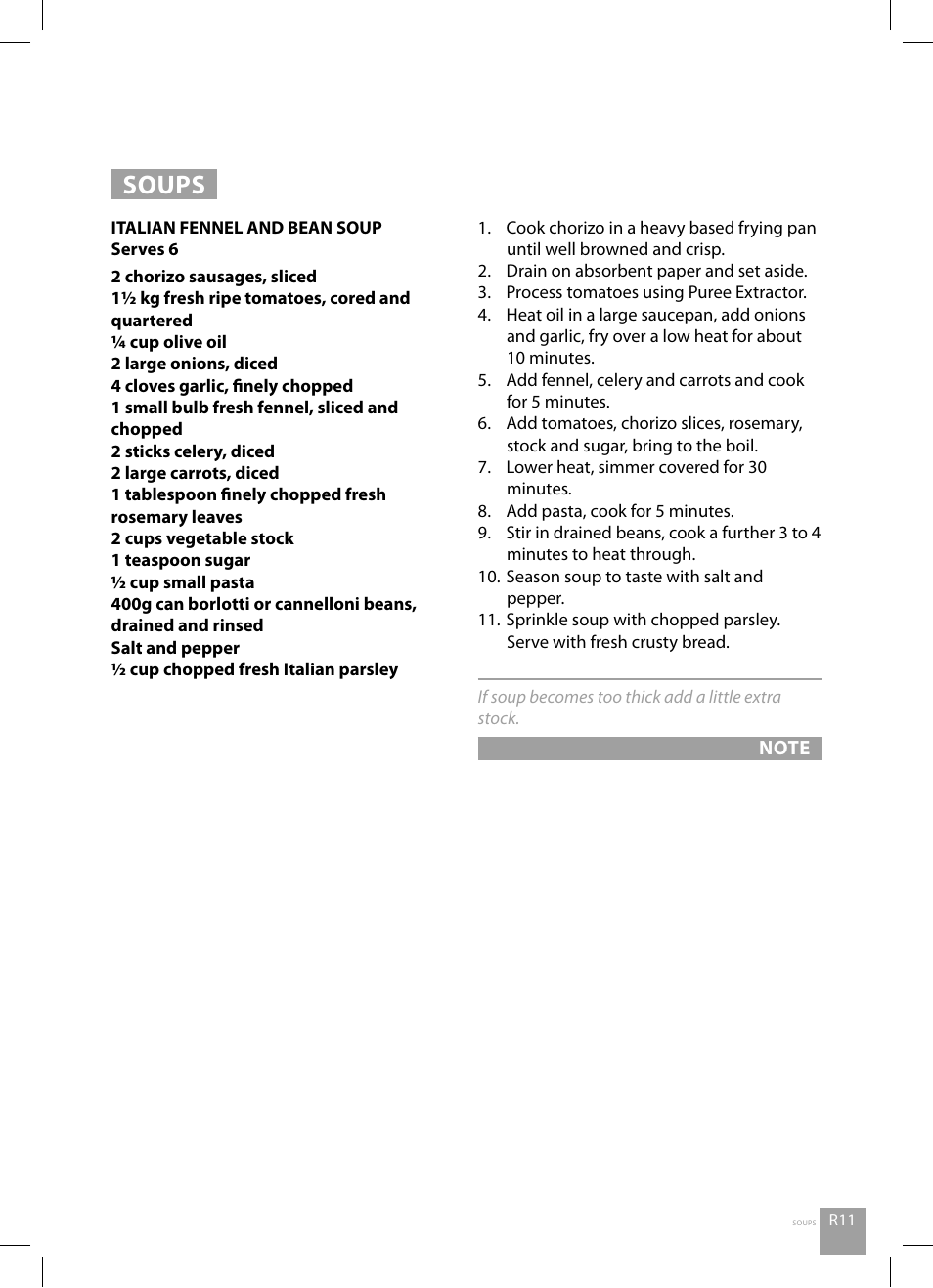 Soups | Catler JE 4011 User Manual | Page 35 / 40