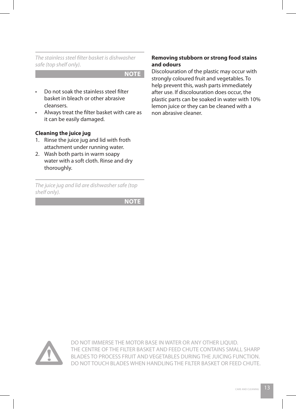 Catler JE 4010 User Manual | Page 15 / 36