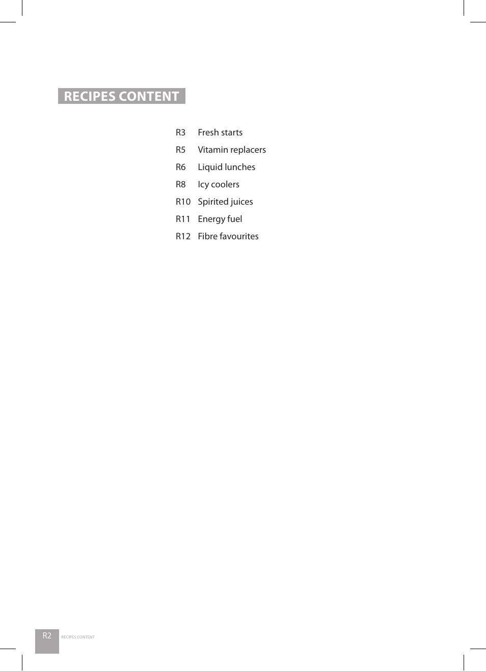 Recipes content | Catler JE 4010 User Manual | Page 22 / 36