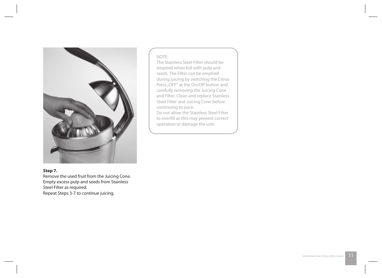 Catler CP 8010 User Manual | Page 13 / 20