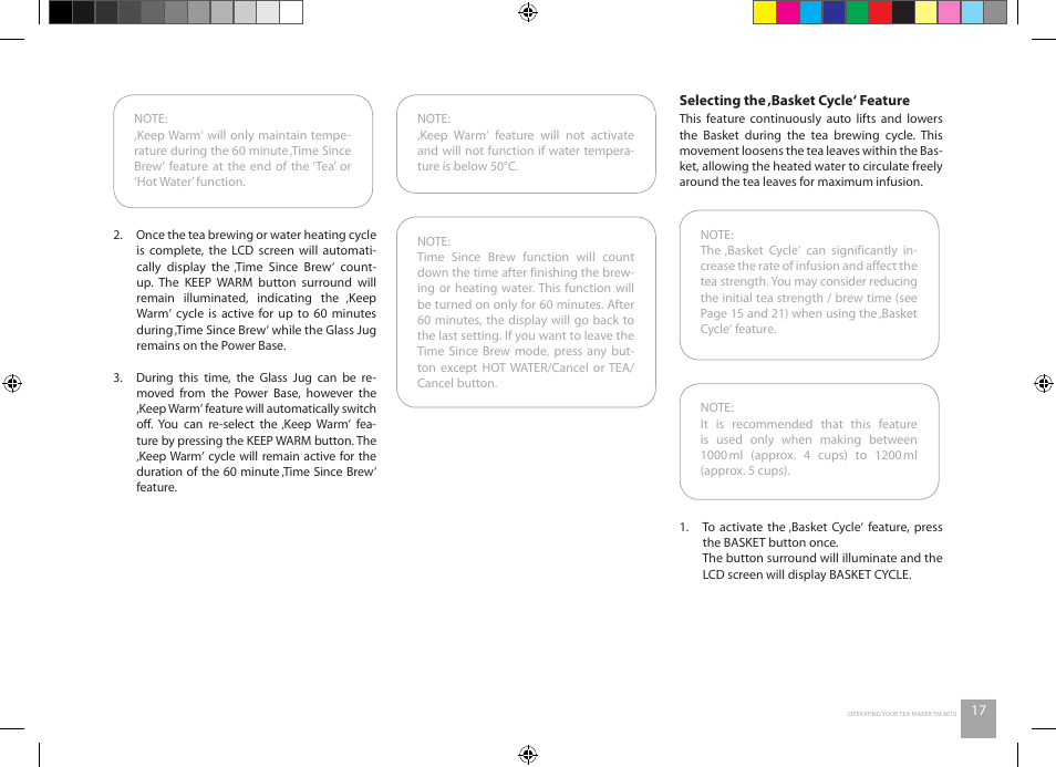 Catler TM 8010 User Manual | Page 17 / 32