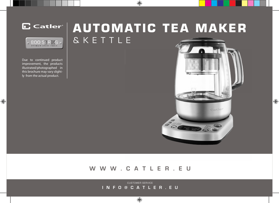 Automatic tea maker | Catler TM 8010 User Manual | Page 32 / 32