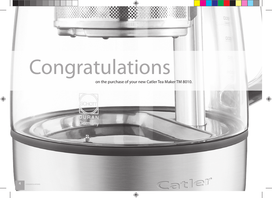 Catler TM 8010 User Manual | Page 4 / 32