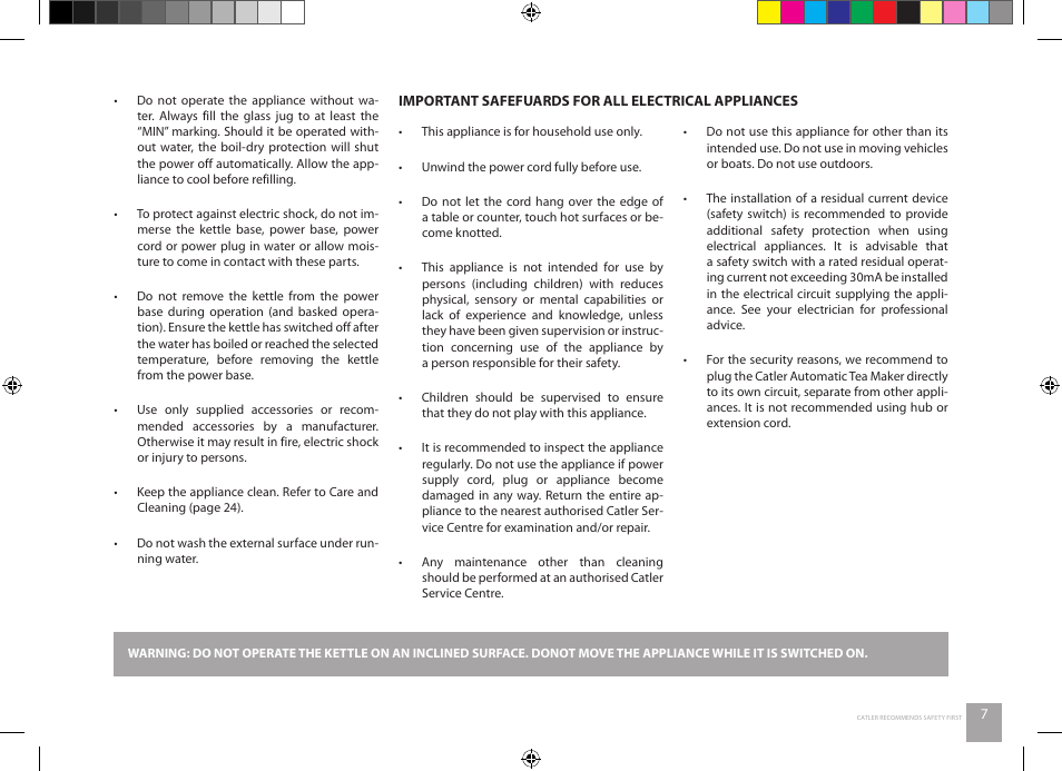 Catler TM 8010 User Manual | Page 7 / 32