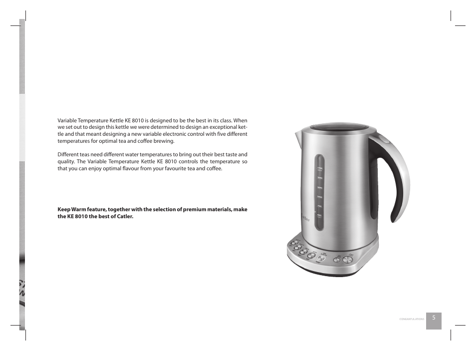Catler KE 8010 User Manual | Page 5 / 20