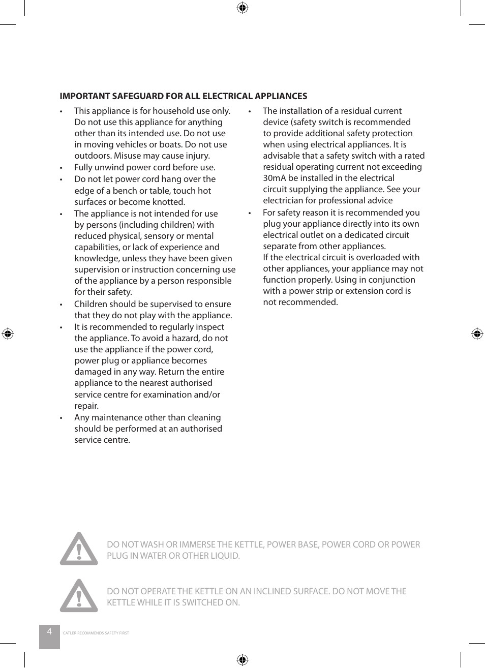 Catler KE 4012 User Manual | Page 6 / 12