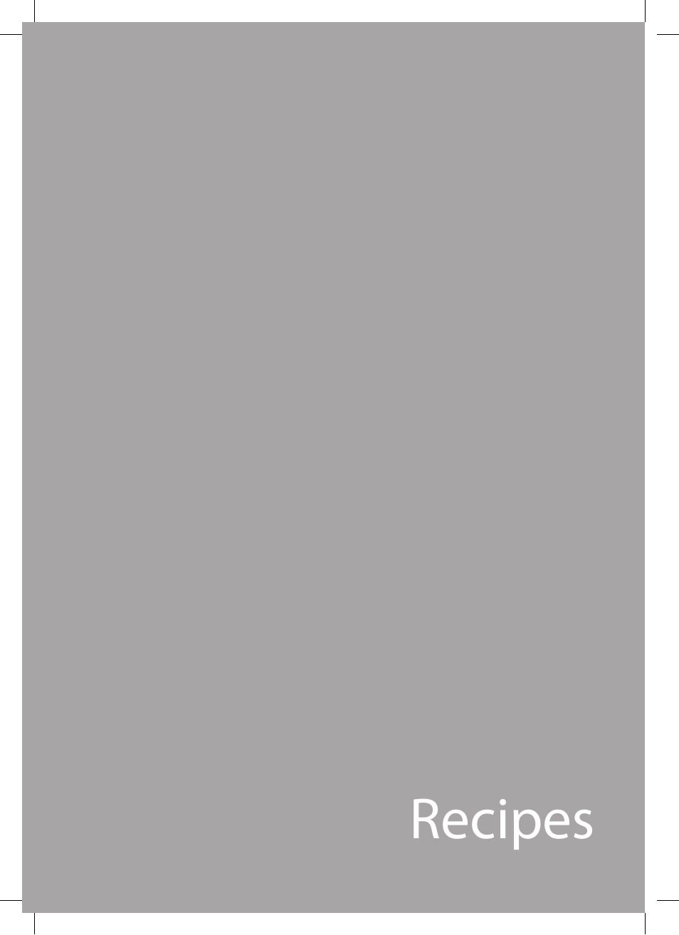 Recipes | Catler FP 8010 User Manual | Page 36 / 64