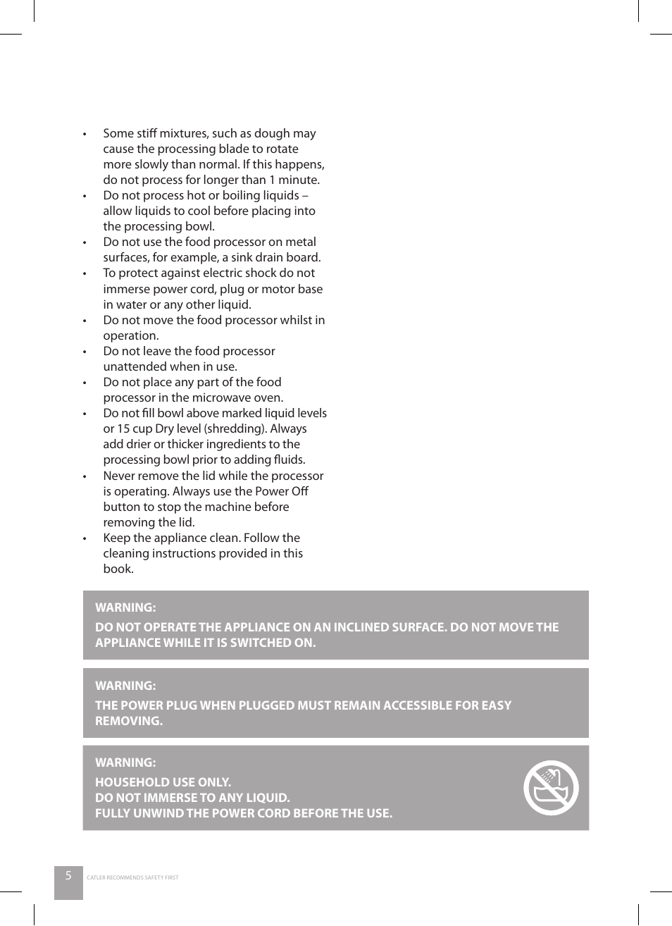 Catler FP 8010 User Manual | Page 6 / 64