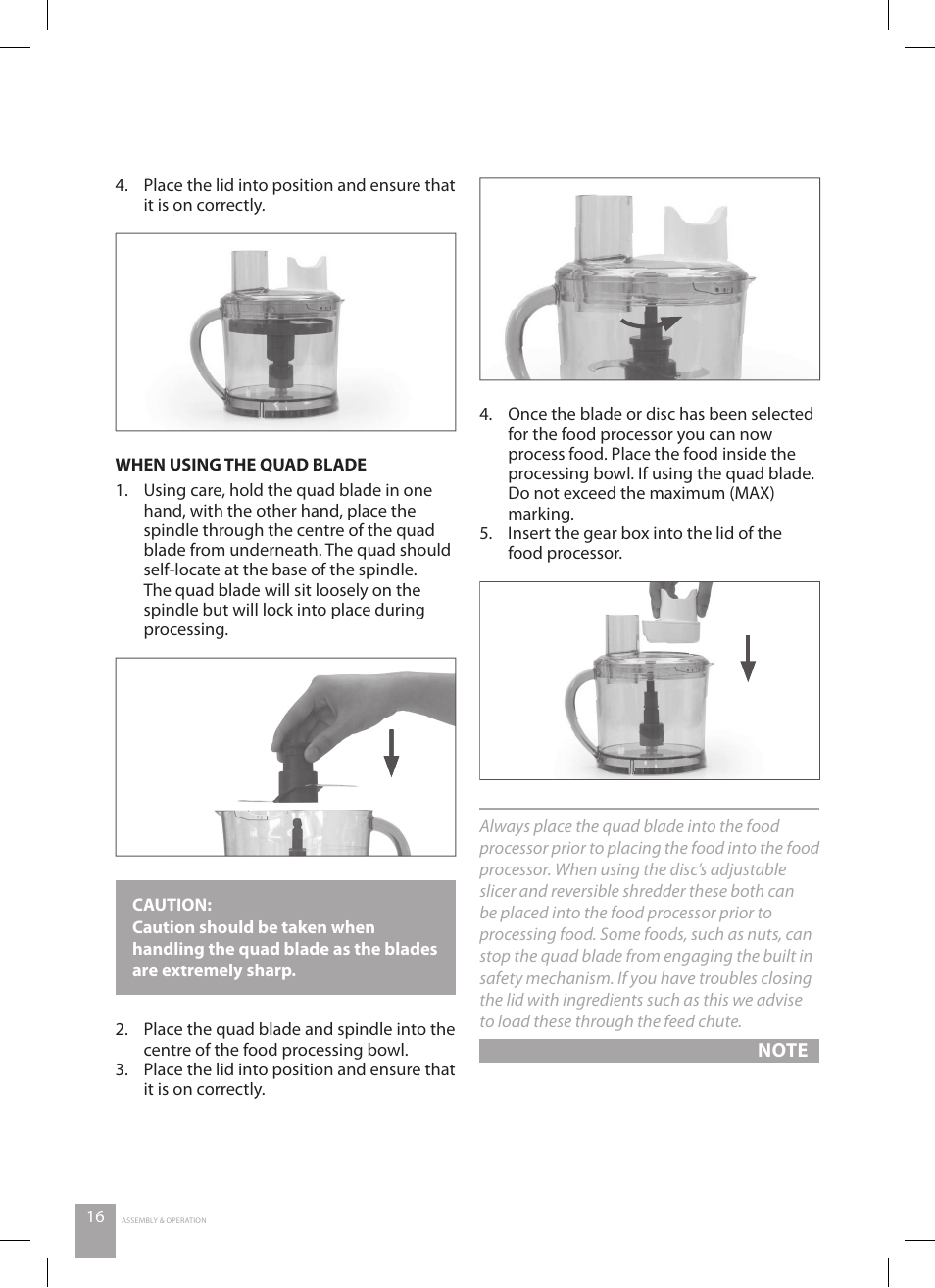 Catler FP 4010 User Manual | Page 16 / 36