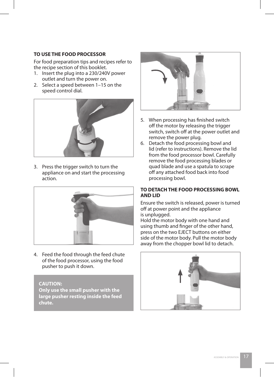 Catler FP 4010 User Manual | Page 17 / 36