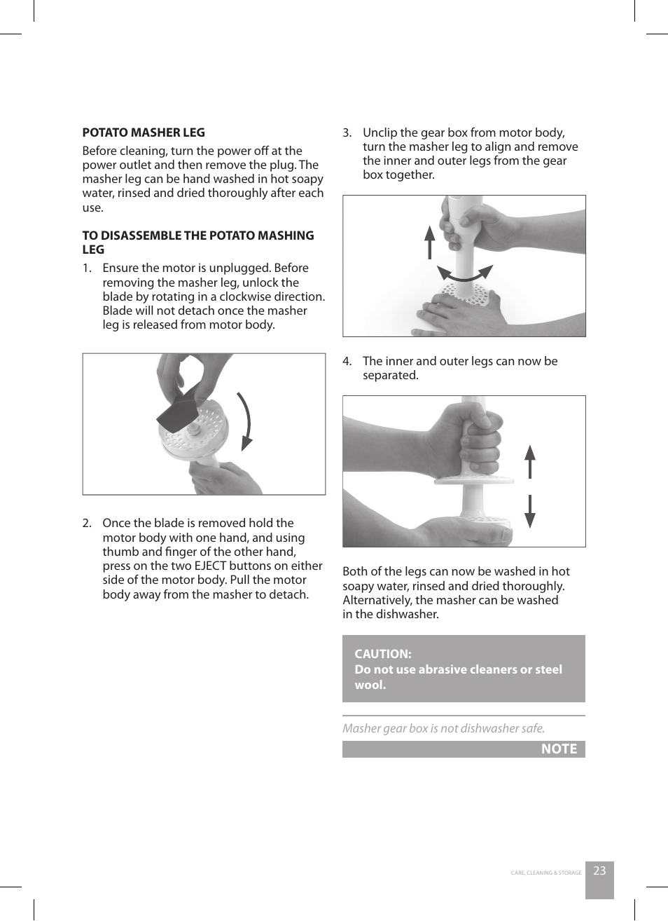 Catler FP 4010 User Manual | Page 23 / 36