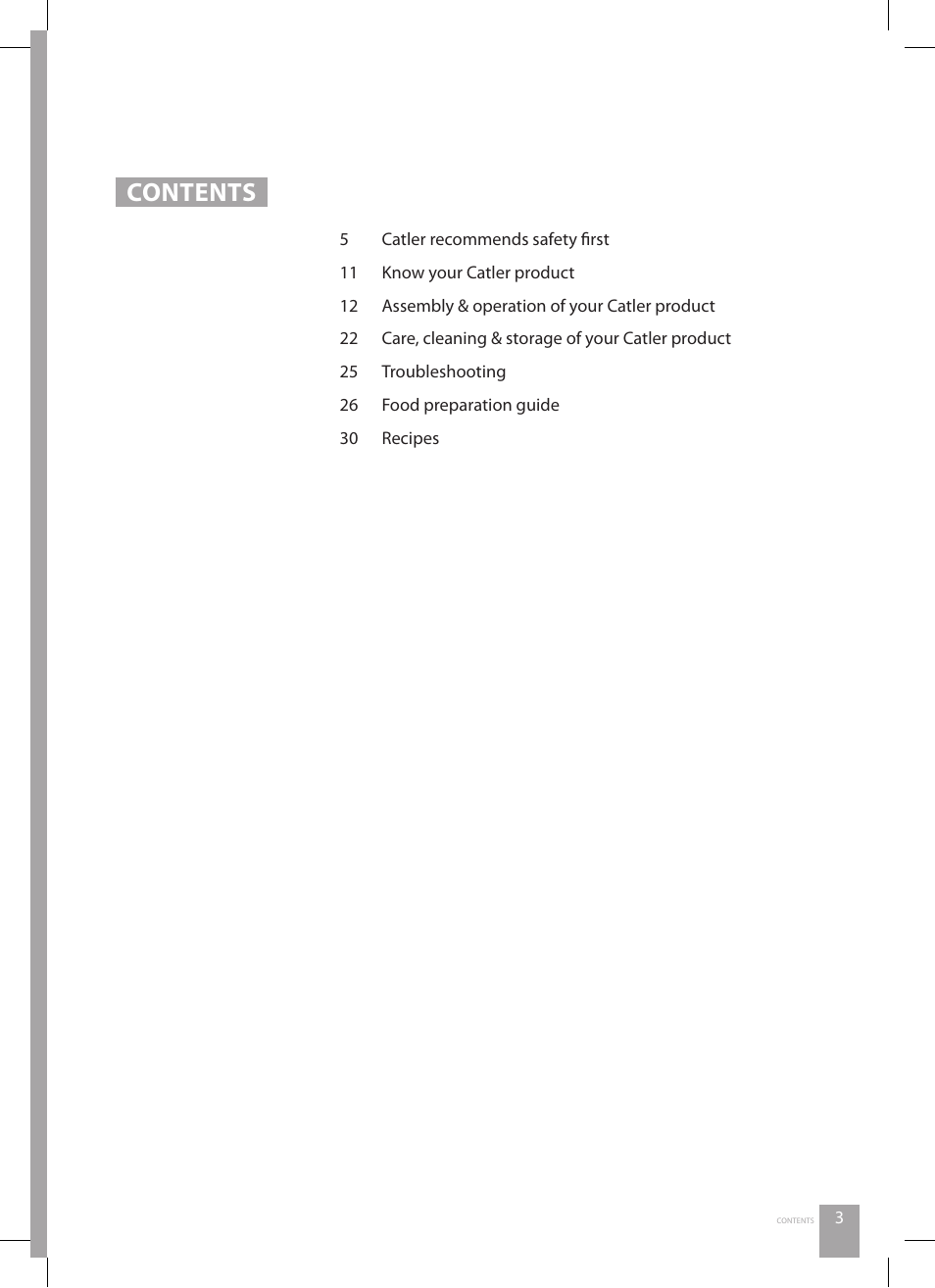 Catler FP 4010 User Manual | Page 3 / 36