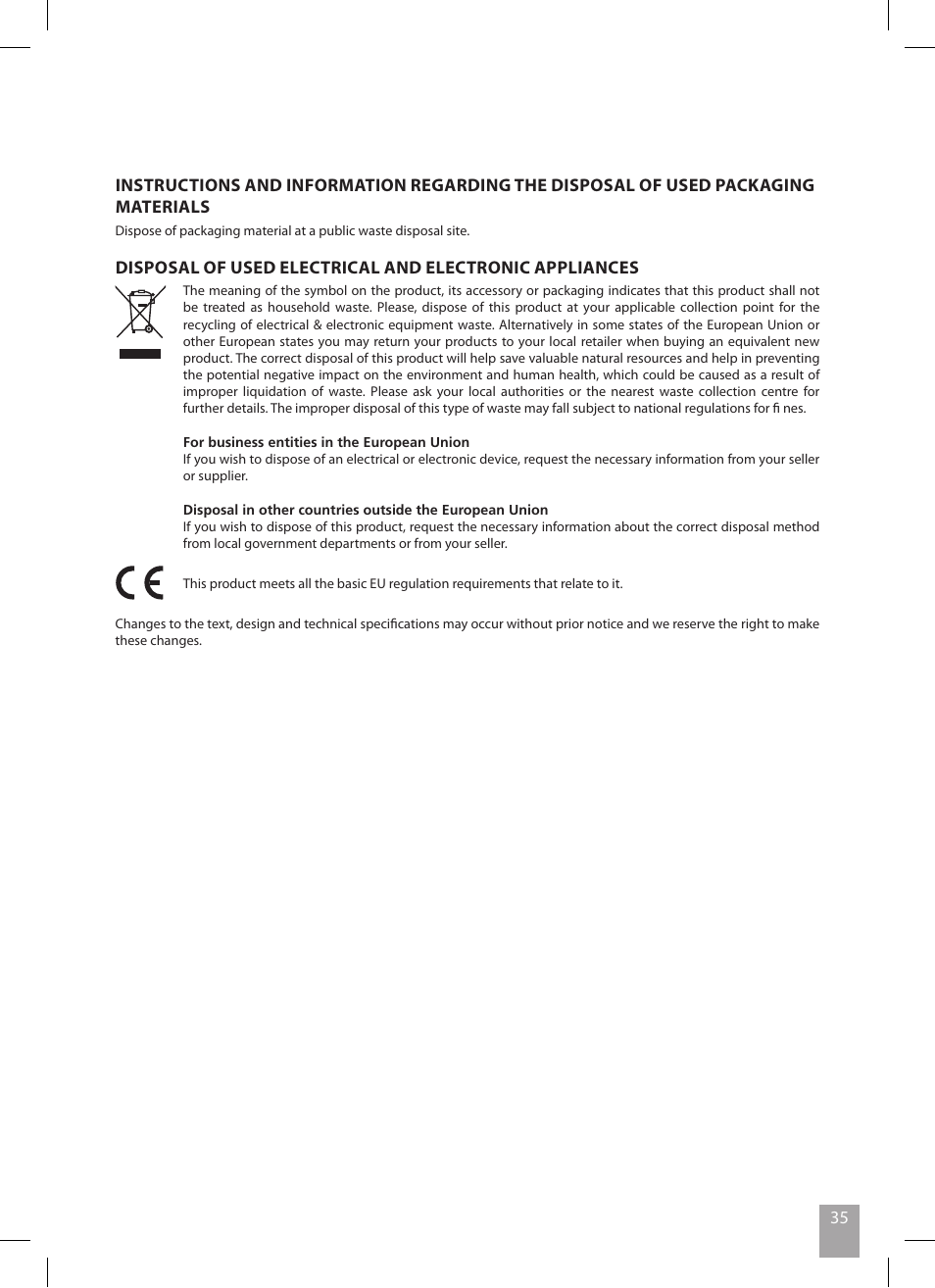 Catler FP 4010 User Manual | Page 35 / 36