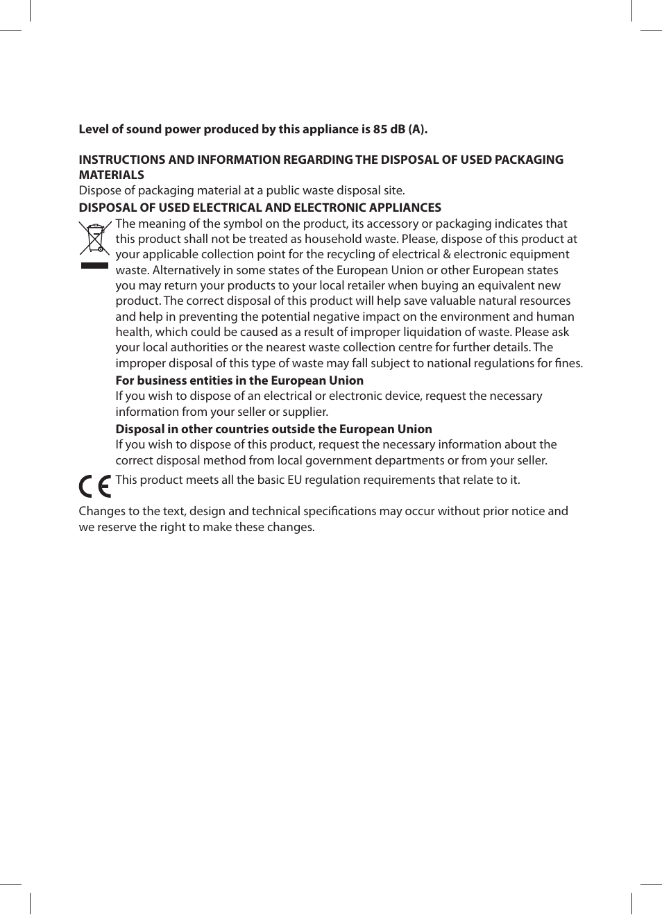 Catler BL 8011 User Manual | Page 18 / 36