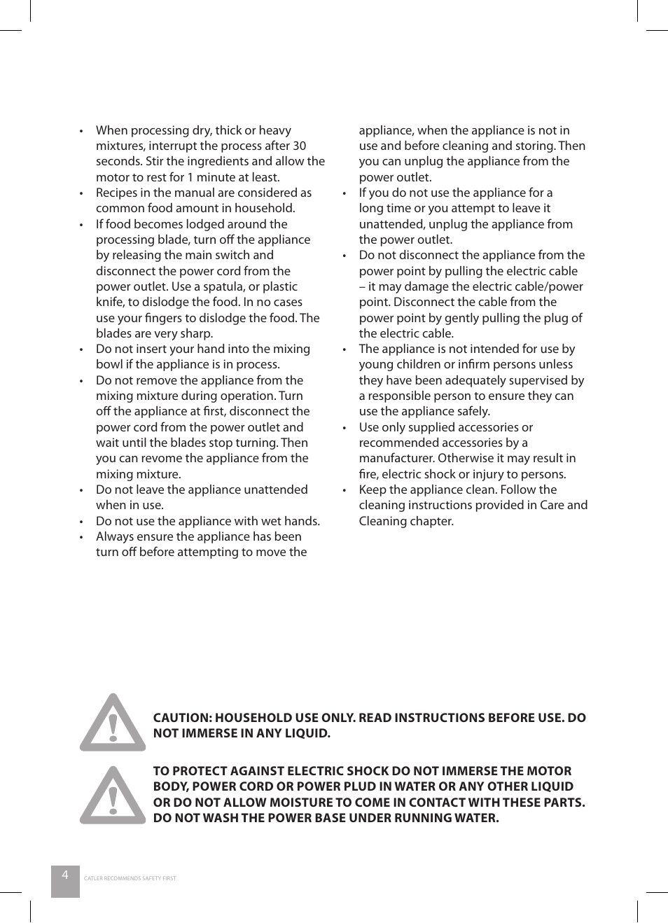 Catler SB 4010 User Manual | Page 6 / 28